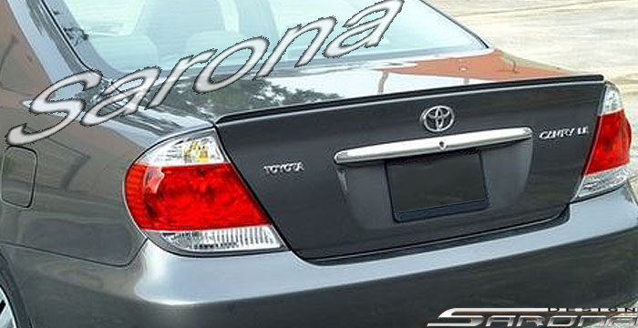 Custom 02-04 Camry Wing # 120-31   Sedan Trunk Wing (2002 - 2006) - $149.00 (Manufacturer Sarona, Part #TY-008-TW)